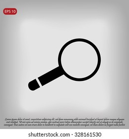 Magnifying Glass vector icon