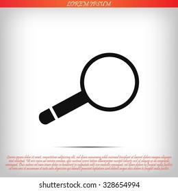 Magnifying Glass vector icon