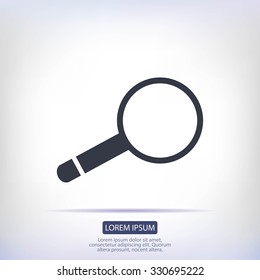 Magnifying Glass vector icon