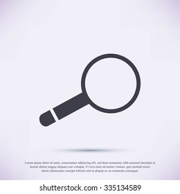 Magnifying Glass vector icon