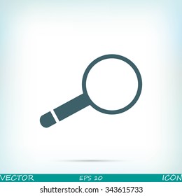 Magnifying Glass vector icon