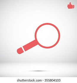 Magnifying Glass vector icon