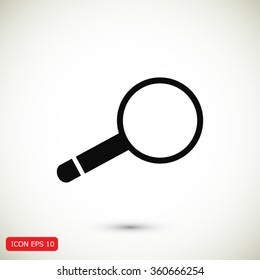 Magnifying Glass vector icon