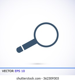 Magnifying Glass vector icon