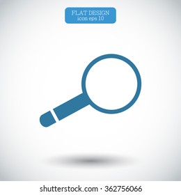 Magnifying Glass vector icon