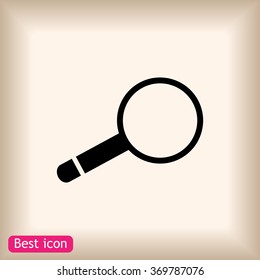 Magnifying Glass vector icon