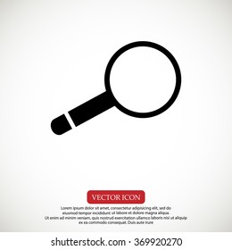Magnifying Glass vector icon