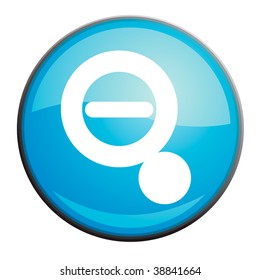 magnifying glass, vector icon