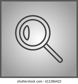 Magnifying Glass vector icon