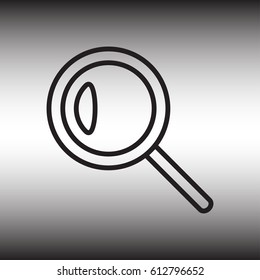 Magnifying Glass vector icon