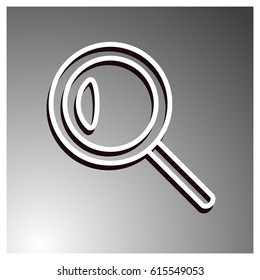Magnifying Glass vector icon