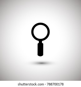 magnifying glass vector icon