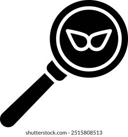 Magnifying glass Vector Icon Design Illustration
