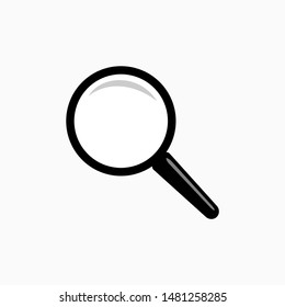 magnifying glass vector icon . loop vector . lens vector design inspiration . logo template