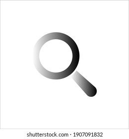 Magnifying Glass Vector Icon Or Search Icon On White Background