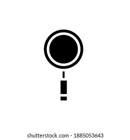 Magnifying glass vector icons. Search, zoom icons.