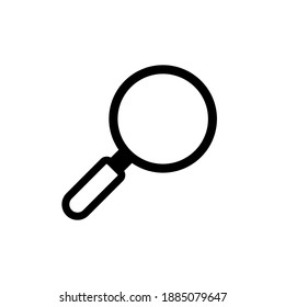 Magnifying glass vector icons. Search, zoom icons.