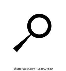 Magnifying glass vector icons. Search, zoom icons.