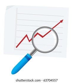 Magnifying Glass. Vector illustration