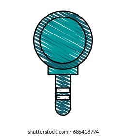 magnifying glass vector illustration