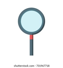 magnifying glass vector illustration