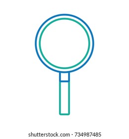 magnifying glass vector illustration