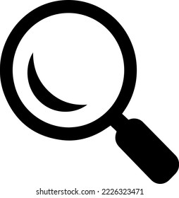 Magnifying glass vector illustration design