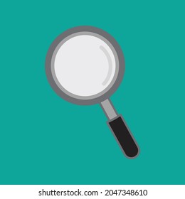 Magnifying glass vector illustration for search and exploration concept icon and designs. 
