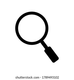 
magnifying glass vector illustration of a white background