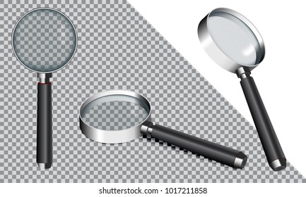 Magnifying glass vector illustration.EPS10.