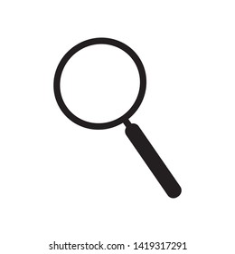 magnifying glass vector simple design