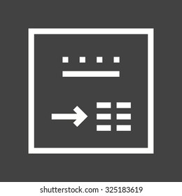 Magnifying glass, web, optimization, search icon vector image. Can also be used for SEO, digital marketing, technology. Suitable for web apps, mobile apps and print media.