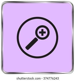 magnifying glass zoom icon