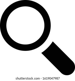  magnifying glasses icon vector illustration.