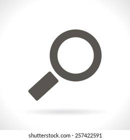 Magnifying glass.Vector illustration.