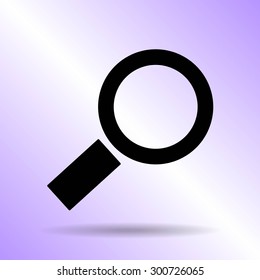 Magnifying glass.Vector illustration
