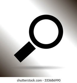 Magnifying glass.Vector illustration