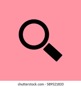 Magnifying glass.Vector illustration