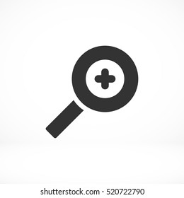 Magnifying icon