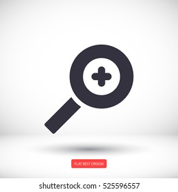 Magnifying icon