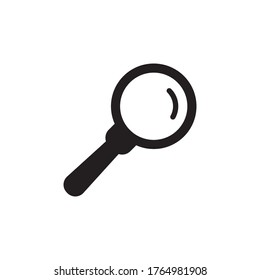 Magnifying Icon Design Vector Template Illustration