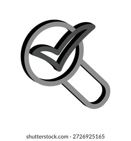 Plantilla de diseño de Vector de ilustración de icono de aumento
