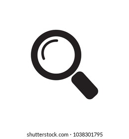 Magnifying Icon. Magnify Glass. Research, F Ind Icon Vector. Lens, Look Magnifier, Loupe Sign. Linear Style Sign For Mobile Concept And Web Design. Search Symbol Illustration. Vector Graphics - Vector