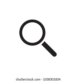 Magnifying icon. Magnify glass. Research, f ind icon vector. Lens, look magnifier, loupe sign. Linear style sign for mobile concept and web design. Search symbol illustration. vector graphics - Vector