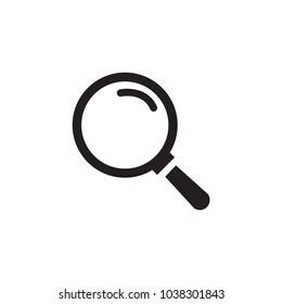 Magnifying icon. Magnify glass. Research, f ind icon vector. Lens, look magnifier, loupe sign. Linear style sign for mobile concept and web design. Search symbol illustration. vector graphics - Vector