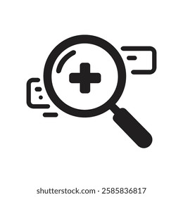 magnifying icon, Search icon, magnifying glass, find, Search, magnifying