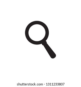 Magnifying icon search symbol vector logo template