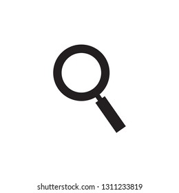 Magnifying icon search symbol vector logo template