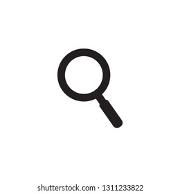 Magnifying icon search symbol vector logo template