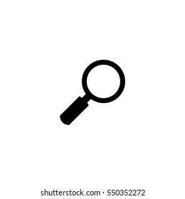 magnifying icon. sign design